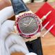 Copy Patek Philippe Nautilus 5711 Rose Gold Case Grey Dial Green Diamond Watch (5)_th.jpg